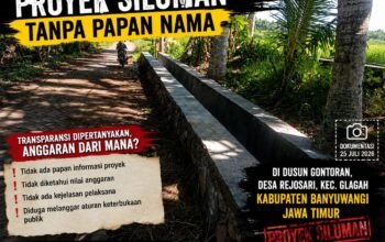 Wartawan Diduga Diintimidasi Saat Konfirmasi Proyek Irigasi, FRN Banyuwangi: Jangan Ganggu Kerja Jurnalistik!!! 