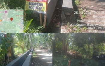 AWI Banyuwangi Kecam Dugaan Intimidasi Wartawan di Lokasi Proyek Irigasi Swakelola Rejosari Glagah 