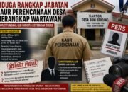 Diduga Rangkap Jabatan, Kaur Perencanaan Desa Bumi Serdang Merangkap Wartawan, Camat Tungkal Ilir Diminta Jangan Tutup Mata