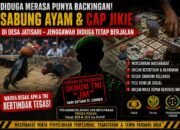 Merasa Punya “Backing”? Dugaan Sabung Ayam dan Cap Jikie di Desa Jatisari Tetap Beroperasi, Warga Minta APH dan TNI Bertindak Tegas