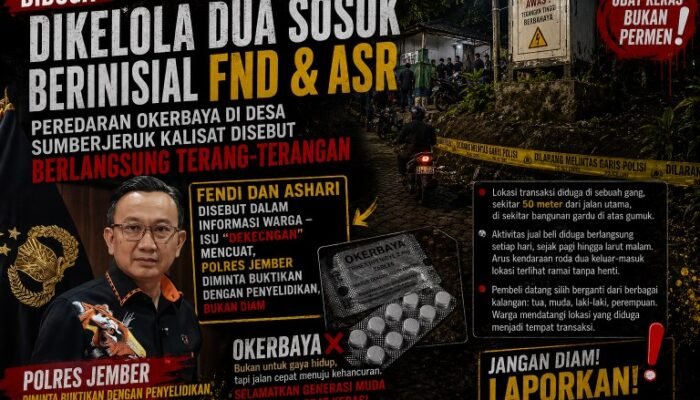 FND dan ASR Disebut dalam Informasi Warga – Isu “DEKENGAN” Mencuat, Polres Jember Diminta Buktikan dengan Penyelidikan BUKAN DIAM!!!