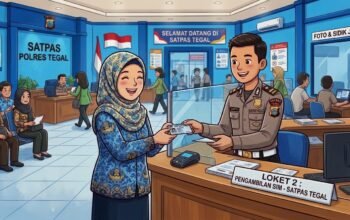 Semakin Humanis Pelayanan SIM di Tegal Utamakan Kenyamanan Masyarakat.