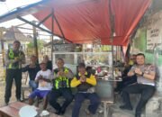 Lewat ‘Ngopi Kamseltibcar Lantas’, Satlantas Polres Jember Rangkul Pengemudi Ojek dan Pelaku UMKM