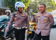 Kapolres Jember Turun Langsung Bersama Satlantas, Pastikan Arus Lalu Lintas di Jalan Trunojoyo II Lancar