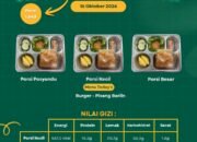 Wujudkan Gizi Seimbang, SPPG Patrang 02 Jember Sajikan Menu Burger Sehat untuk Ribuan Porsi