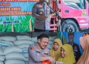 Dukung Ketahanan Pangan, Polres Jember Gandeng Bulog Serap Hasil Panen Jagung Petani Puger