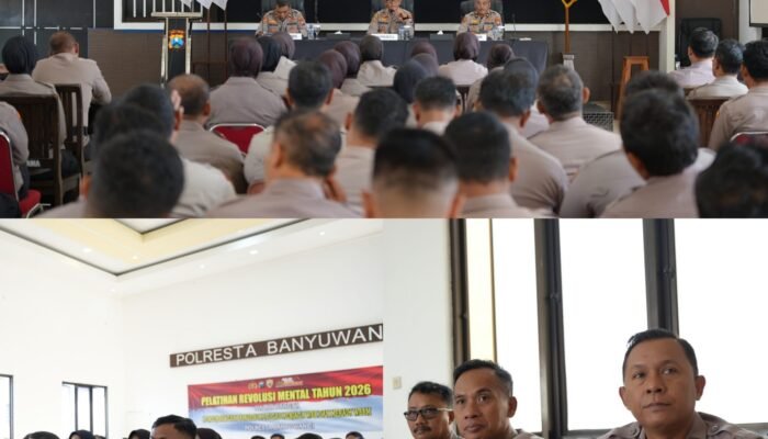 WBK Bukan Sekedar Predikat!! Polresta Banyuwangi Perkuat Revolusi Mental, Integritas dan Pelayanan Publik jadi Sorotan