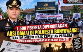 1.500 Orang Dikabarkan Siap Geruduk Polresta Banyuwangi!! Kantor Hukum Desak Kejelasan Perkara, Transparansi Penanganan Jadi Sorotan
